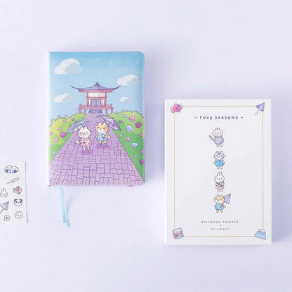 Tsuki ‘Four Seasons: Summer Edition’ Bullet Journal ☾ @milkkoyo x NotebookTherapy