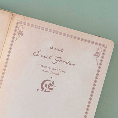 Tsuki ‘Vintage Garden’ Limited Edition Bullet Journal ☾