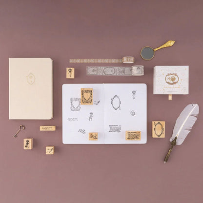 Tsuki ‘Love Lock’ Bullet Journal Stamp Set ☾