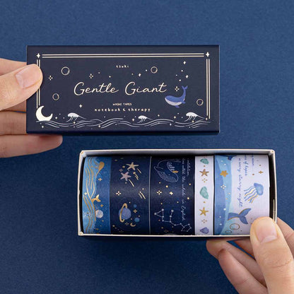 Tsuki ‘Gentle Giant’ Washi Tape Set ☾