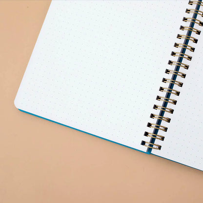 Tsuki 'Ocean' Limited Edition Ring Bound Bullet Journal ☾