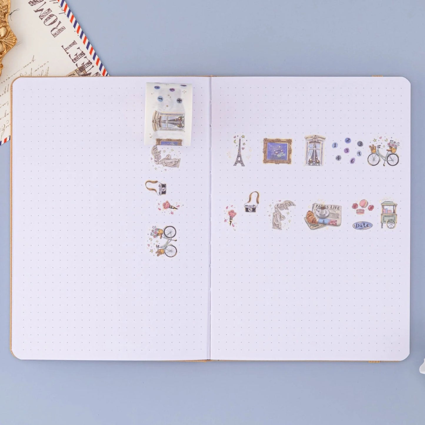 Tsuki ‘Journée à Paris’ Washi Tape Set ☾