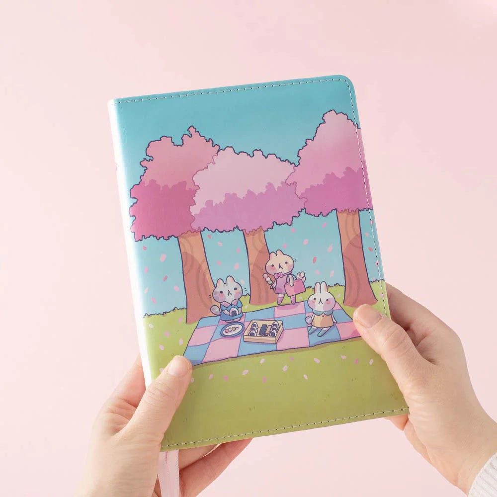 Tsuki ‘Four Seasons: Spring Edition’ Bullet Journal ☾ @milkkoyo x NotebookTherapy