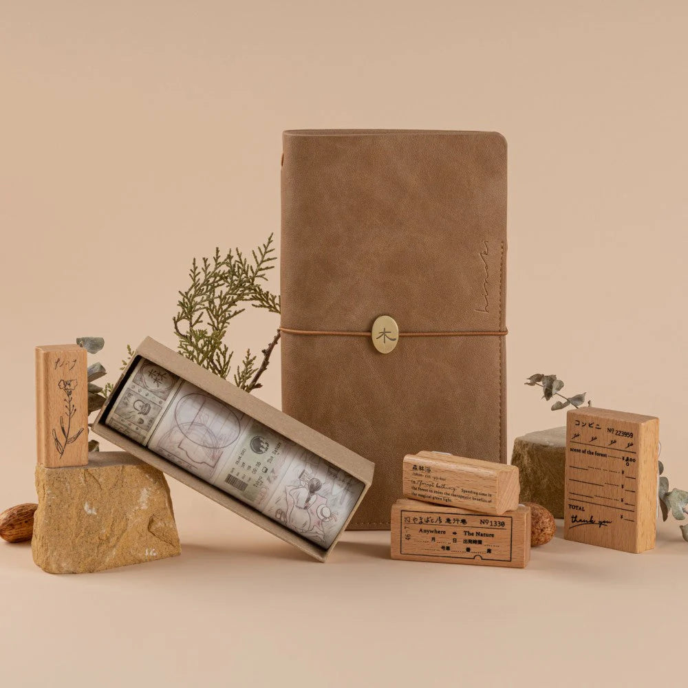 Hinoki - ‘Into the Forest’ PET + Washi Tape Set