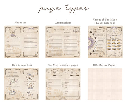 Tsuki ‘Le Soleil’ Collector's Edition Moon Planner Travel Notebook ☾