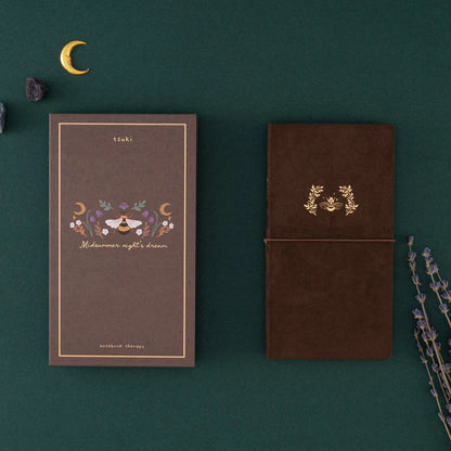 Tsuki ‘Honey Bee’ Luxury Travel Notebook ☾