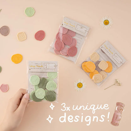 Tsuki ‘Cottage Friends’ Wax Seal Sticker Set ☾