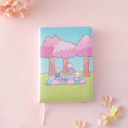 Tsuki ‘Four Seasons: Spring Edition’ Bullet Journal ☾ @milkkoyo x NotebookTherapy