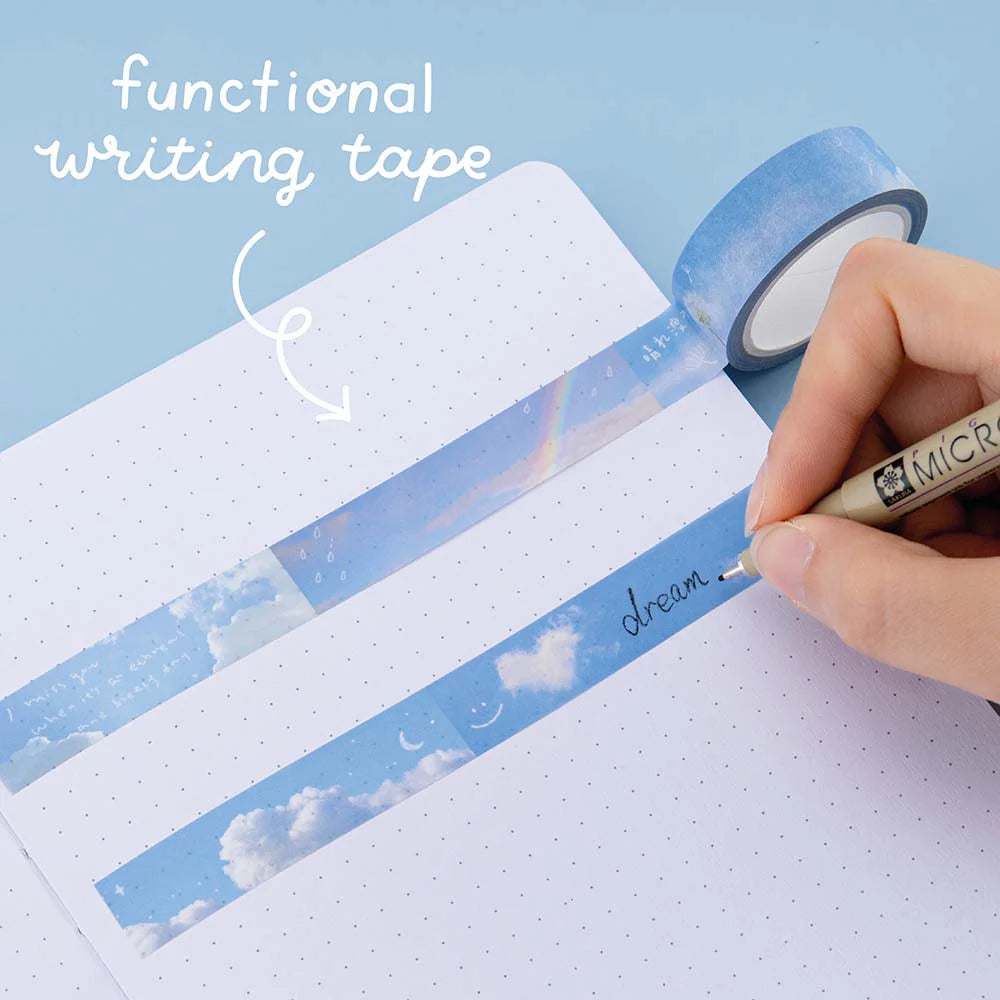 Tsuki ‘Cloud Dreamland’ Holographic Washi Tape Set ☾
