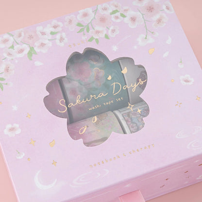 Tsuki ‘Sakura Days’ Washi Tape Set ☾