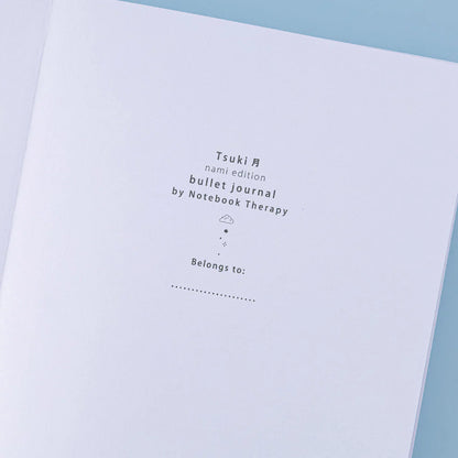Tsuki ‘Nami’ Limited Edition Bullet Journal ☾