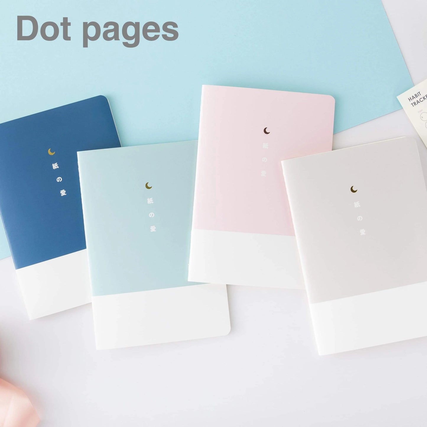 Tsuki 120GSM Bullet Journal - 4 set ☾