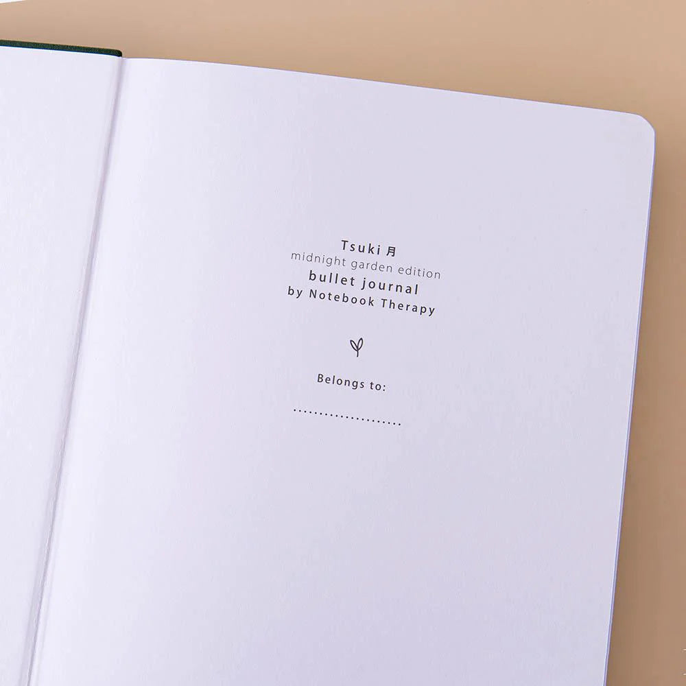 Tsuki ‘Midnight Garden’ Limited Edition Bullet Journal ☾