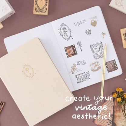 Tsuki ‘Love Lock’ Bullet Journal Stamp Set ☾