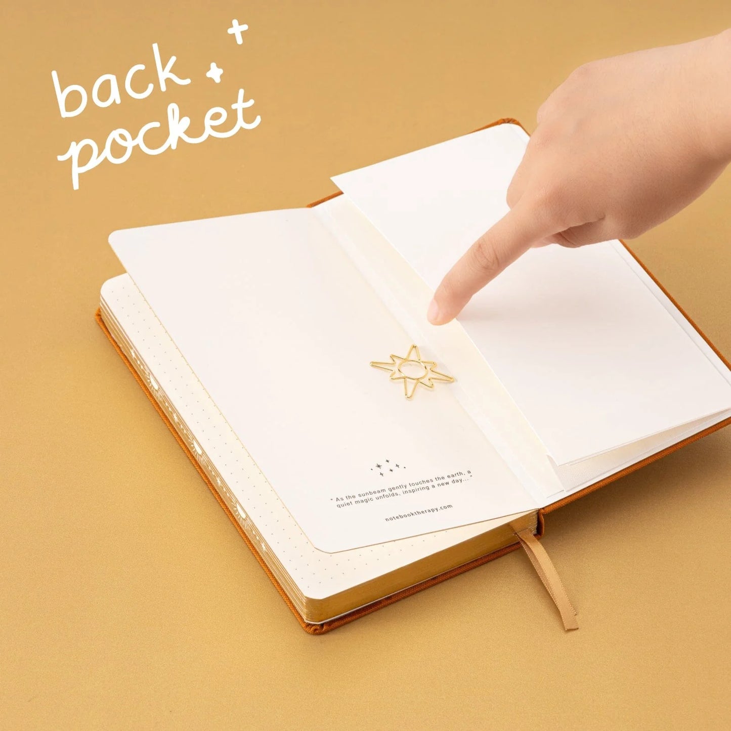 Tsuki ‘Sunbeam Magic’ Luxury Travel Notebook ☾