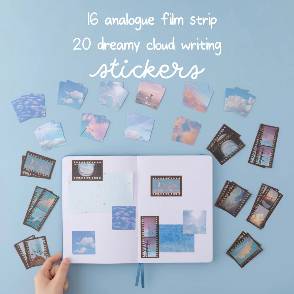 Tsuki ‘Cloud Dreamland’ Scrapbook Sticker Set ☾