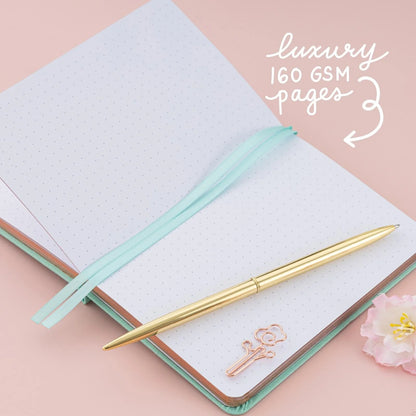 Tsuki ‘Sakura Mint’ A6 Travel Notebook ☾