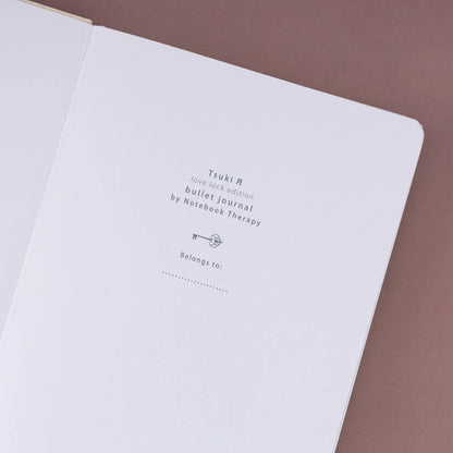 Tsuki ‘Love Lock’ Limited Edition Bullet Journal ☾