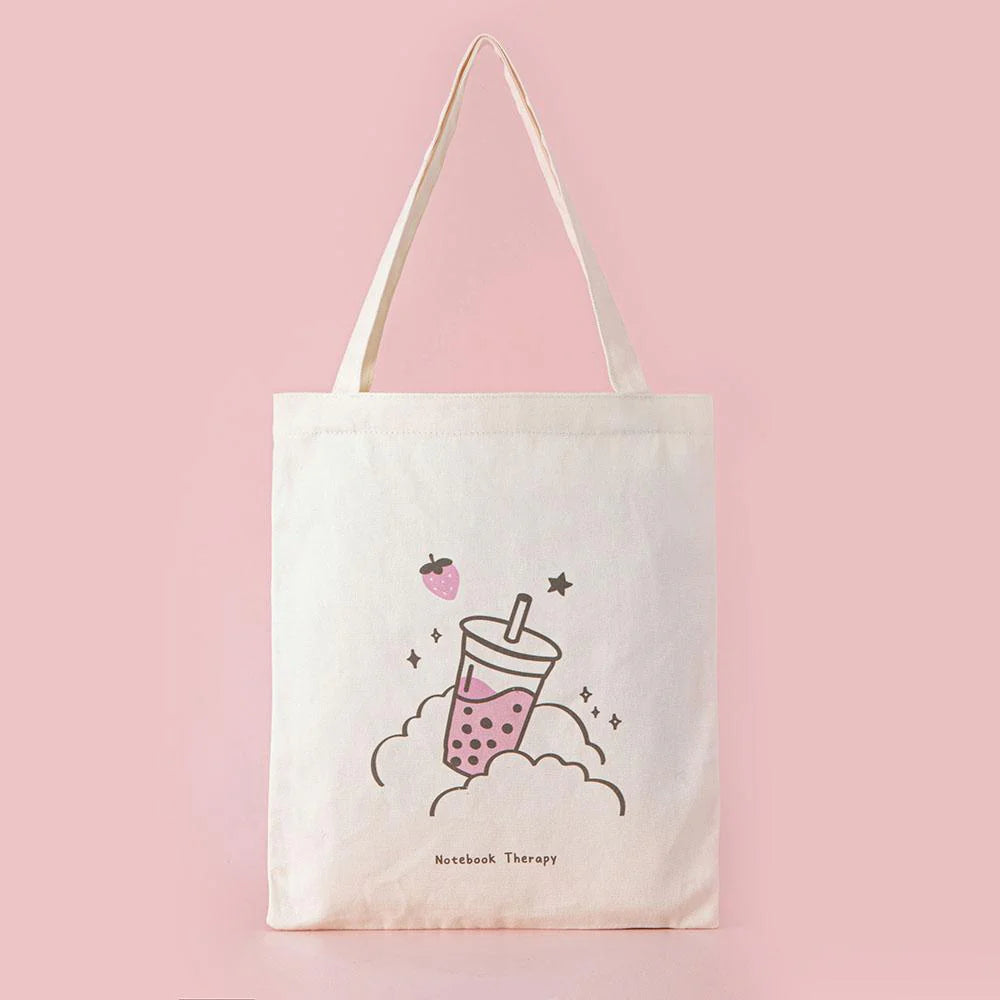 Tsuki ‘Ichigo’ Boba Tote Bag ☾