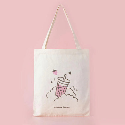 Tsuki ‘Ichigo’ Boba Tote Bag ☾