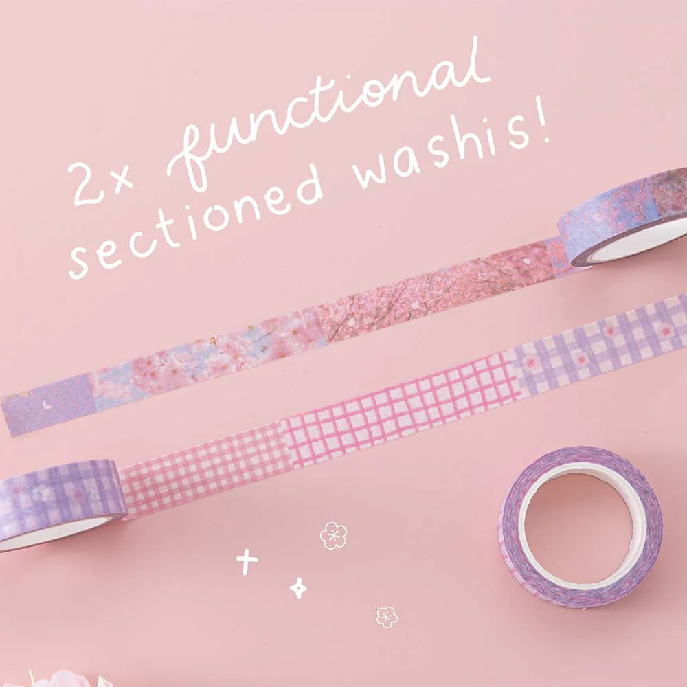 Tsuki ‘Sakura Journey’ Washi Tape Set ☾