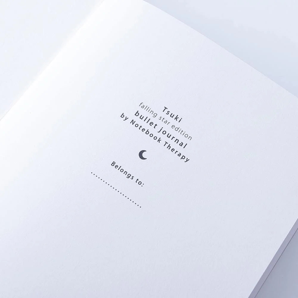 Tsuki ‘Falling Star’ Limited Edition Bullet Journal ☾