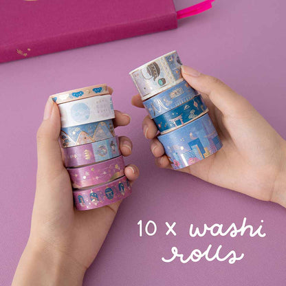 Tsuki ‘Sights of Japan’ Washi Tape Set ☾