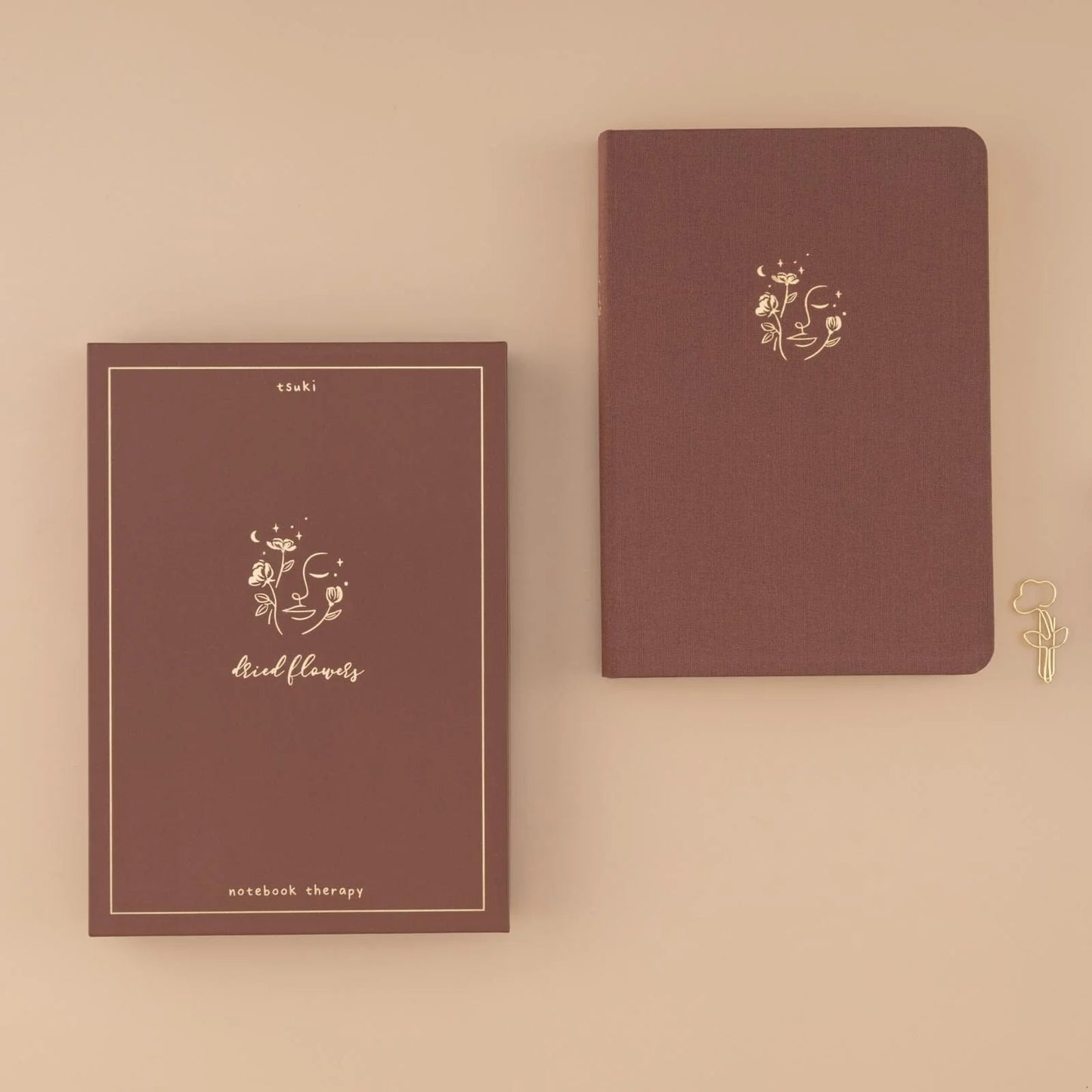 Tsuki ‘Dried Flowers’ Limited Edition Luxury Bullet Journal ☾