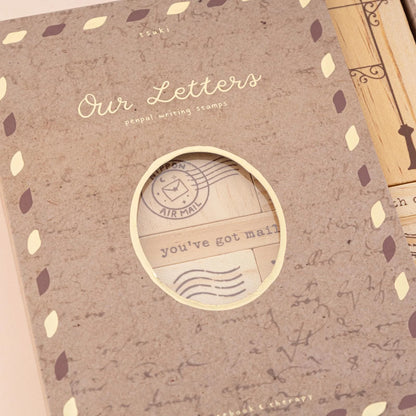 Tsuki ‘Our Letters’ Penpal Stamp Set ☾