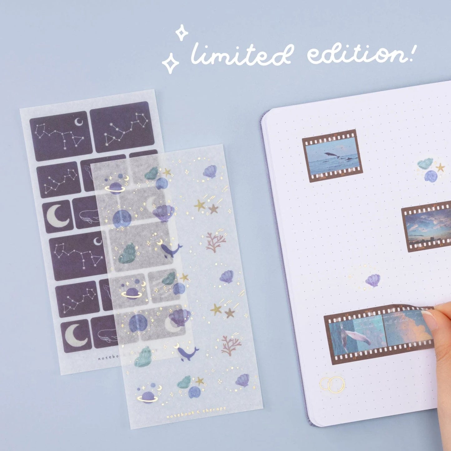 Tsuki ‘Ocean’ Sticker Set ☾