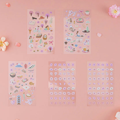 Tsuki ‘Sakura Days’ Sticker Set ☾
