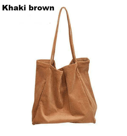 Large Cord Eco Tote Bag
