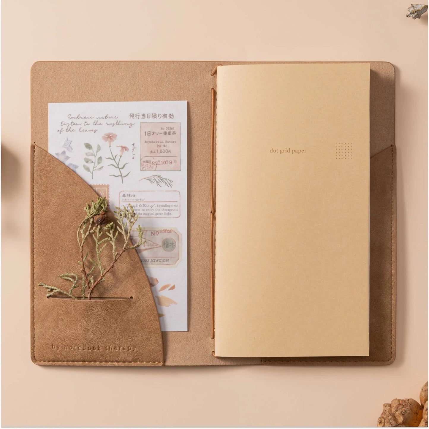 Hinoki - No.01 Travel Notebook
