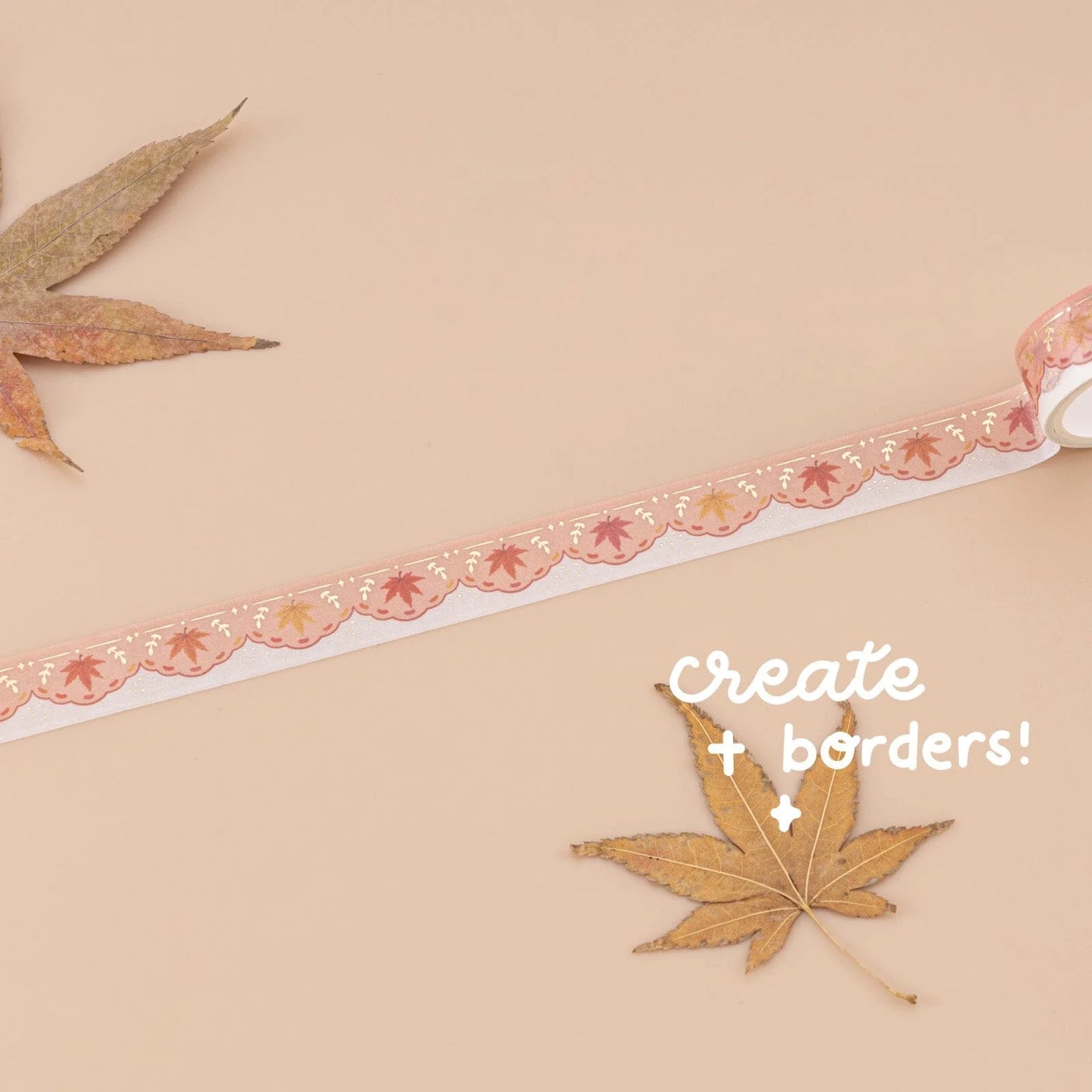 Tsuki ‘Maple Journey’ Washi Tape Set ☾