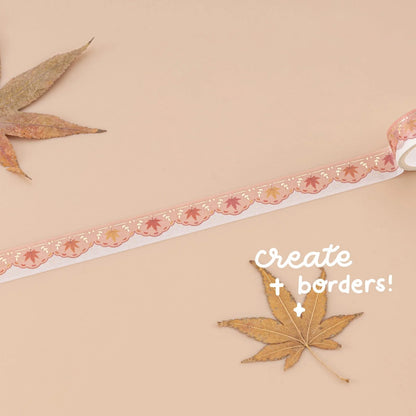 Tsuki ‘Maple Journey’ Washi Tape Set ☾