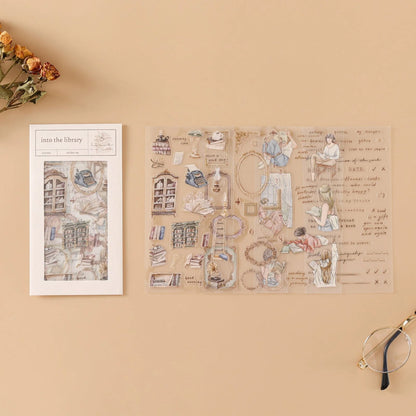 Hinoki - ‘Into the Library’ Sticker Set