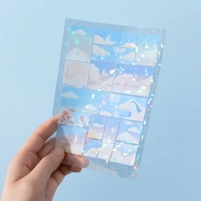 Tsuki ‘Cloud Dreamland’ Scrapbook Sticker Set ☾